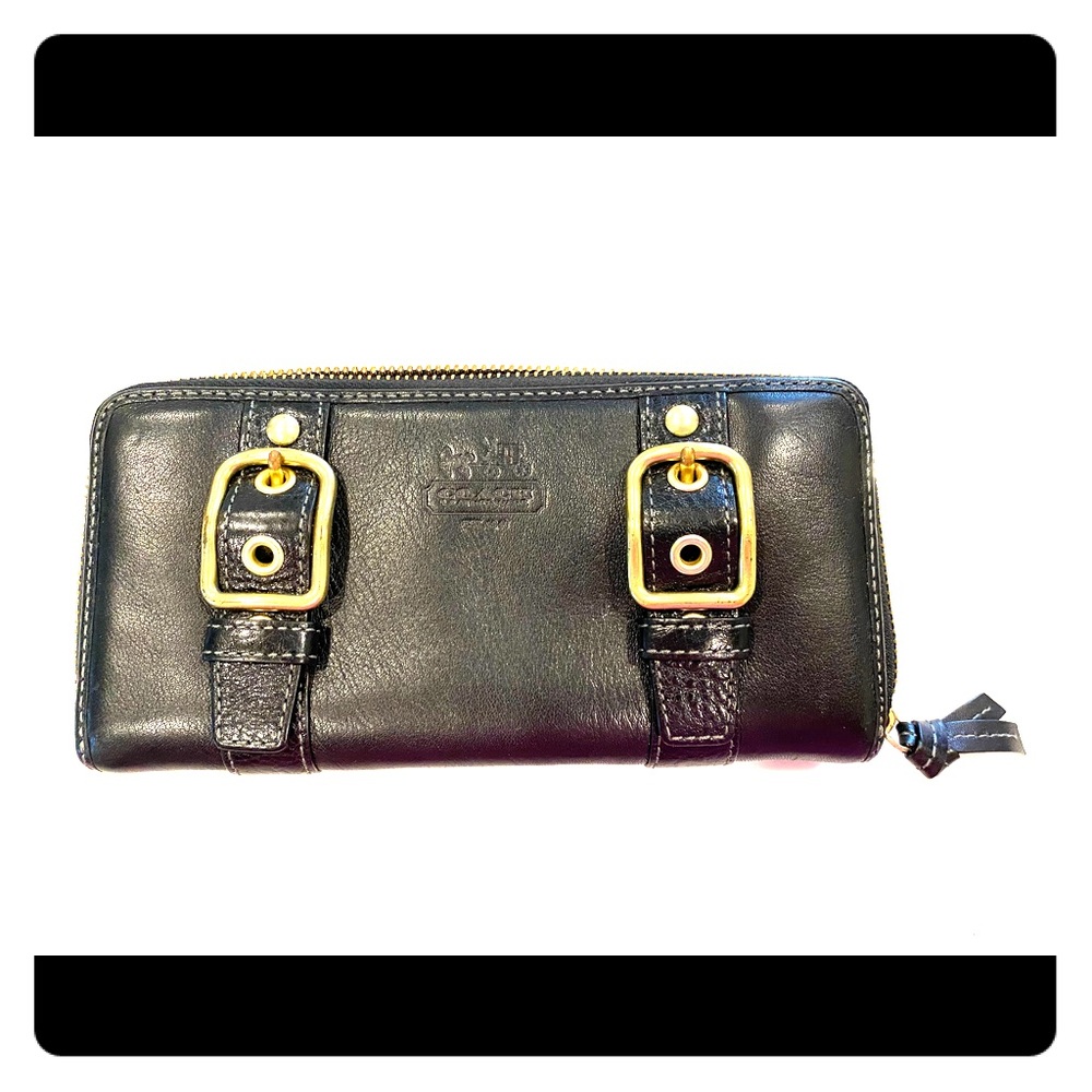 Authentic Coach leather wallet